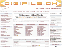 Tablet Screenshot of fe.digifile.dk